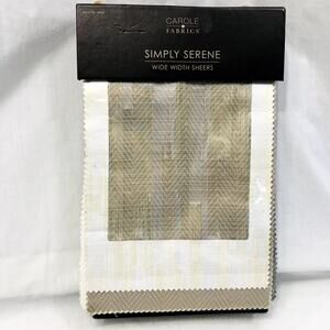 Great for Crafts Carole Fabrics Sample Book Wide Width Sheers #6094
